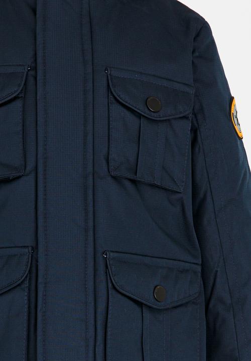 Brave Soul - Boys Parker Jacket Navy