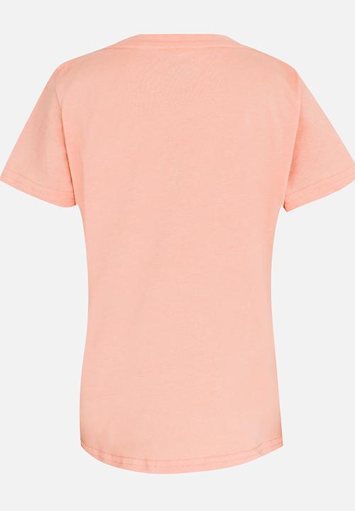 PUMA - Style ESS Logo Tee Peach