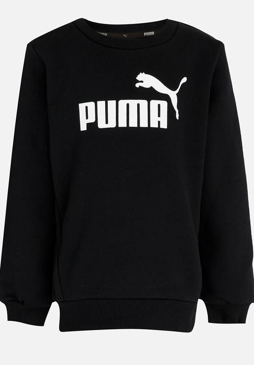 PUMA - ESS No.1 Crew Sweat Top Black