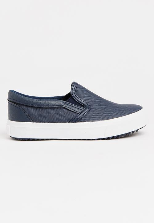 Tom Tom - Boys Slip-On Sneaker Navy