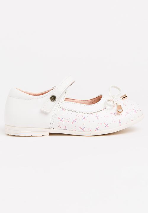 Bubblegummers - Babydoll Sandals White