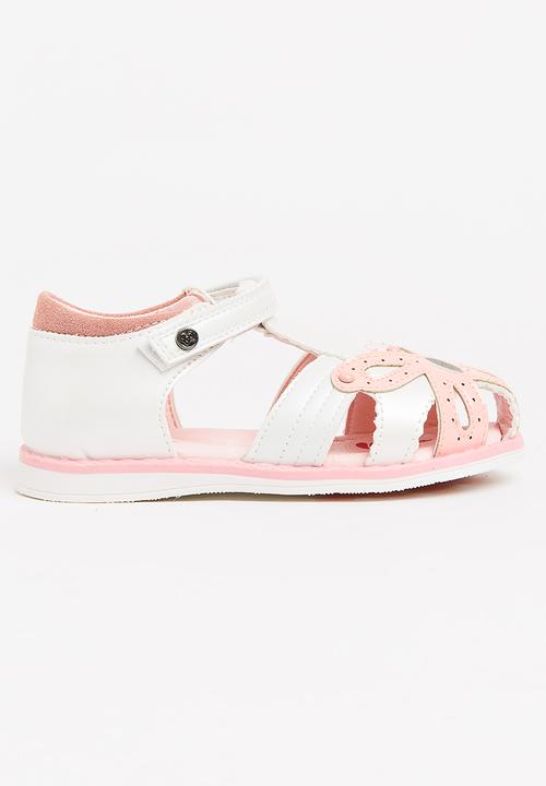 Bubblegummers - Babydoll Sandals White