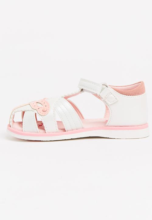 Bubblegummers - Babydoll Sandals White