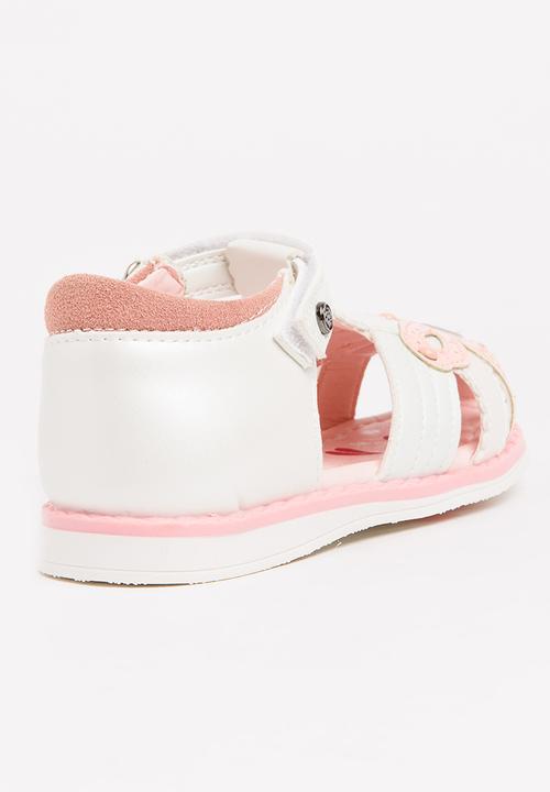 Bubblegummers - Babydoll Sandals White