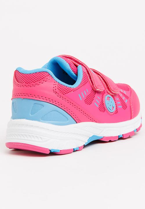 Bubblegummers - PU Sneakers Dark Pink