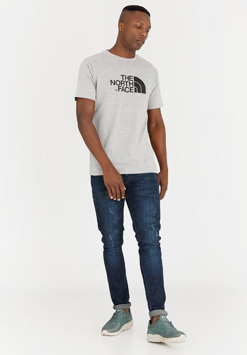 The North Face - M S/S easy tee - Medium grey heather
