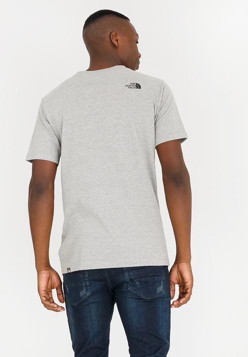 The North Face - M S/S easy tee - Medium grey heather