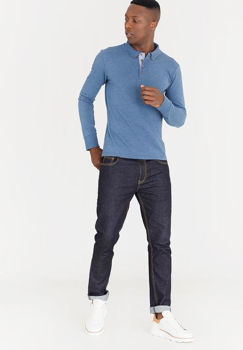 Brave Soul - Lincoln Cotton Golfer Mid Blue