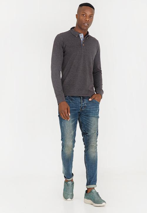 Brave Soul - Lincoln Cotton Golfer Charcoal