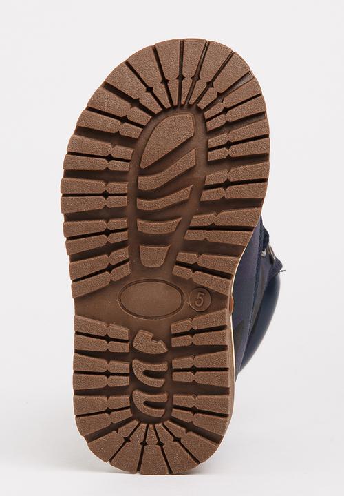 Jumbo - Camo lace up boot - navy