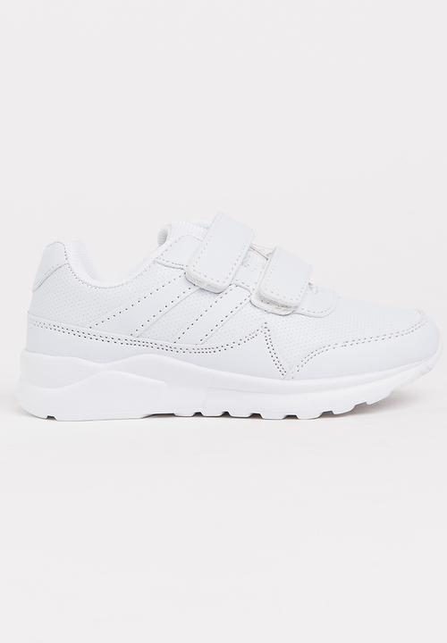 Jumbo - Velcro Strap Sneaker White