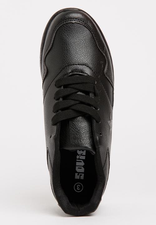 SOVIET - Ronaldo Low Cut Sneaker Mono Black