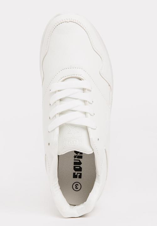 SOVIET - Ronaldo Low Cut Sneaker Mono White