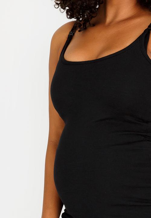 Cherry Melon - Basic Feeding Cami Black