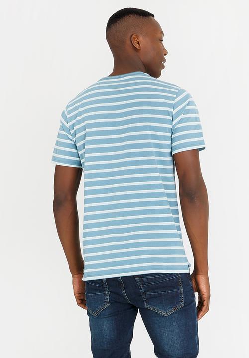 Hurley - Oaxaca Dri-Fit Crew T-Shirt Mid Blue