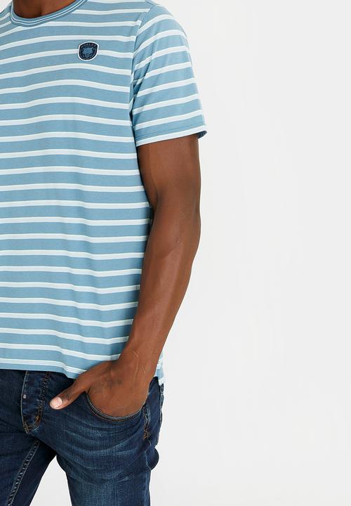 Hurley - Oaxaca Dri-Fit Crew T-Shirt Mid Blue