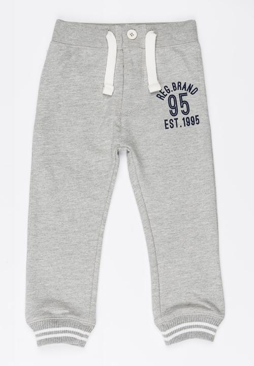MINOTI - Washed Out Joggers Grey Melange
