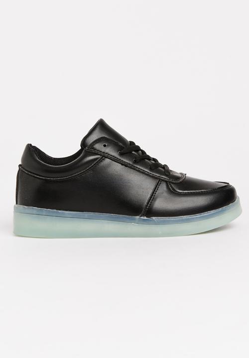 Pop Candy - Light Up Rechargeable Sneaker Black