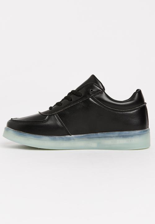 Pop Candy - Light Up Rechargeable Sneaker Black