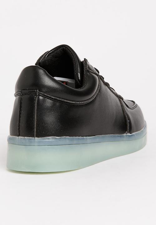 Pop Candy - Light Up Rechargeable Sneaker Black