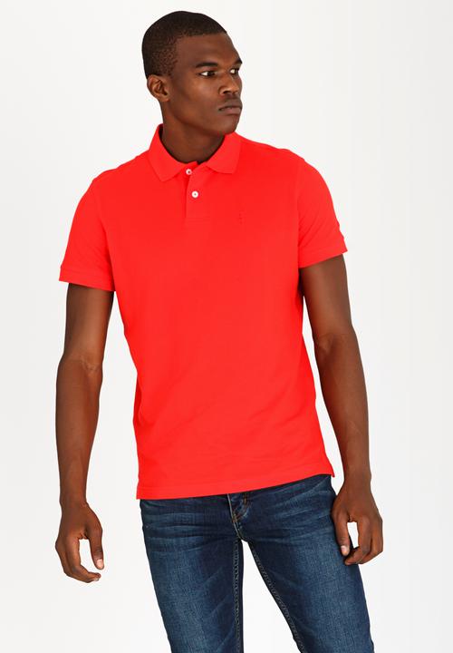 Pringle of Scotland - St Augustine Styled Golfer Red