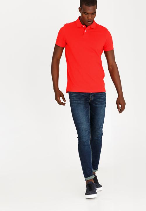 Pringle of Scotland - St Augustine Styled Golfer Red