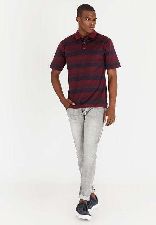 POLO - Classic Mercerized Golfer Burgundy
