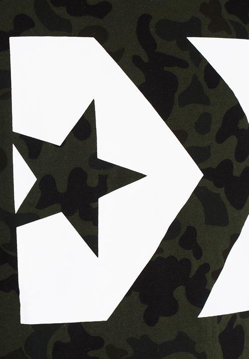 Converse - Converse Printed Tee Khaki Green