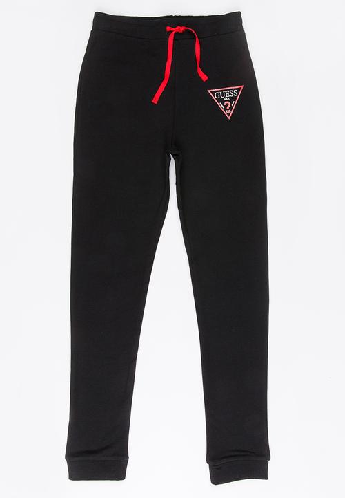 GUESS - Classic Tri Jogger Black