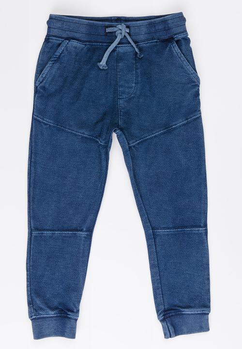 MINOTI - Pique Slub Jogger Navy