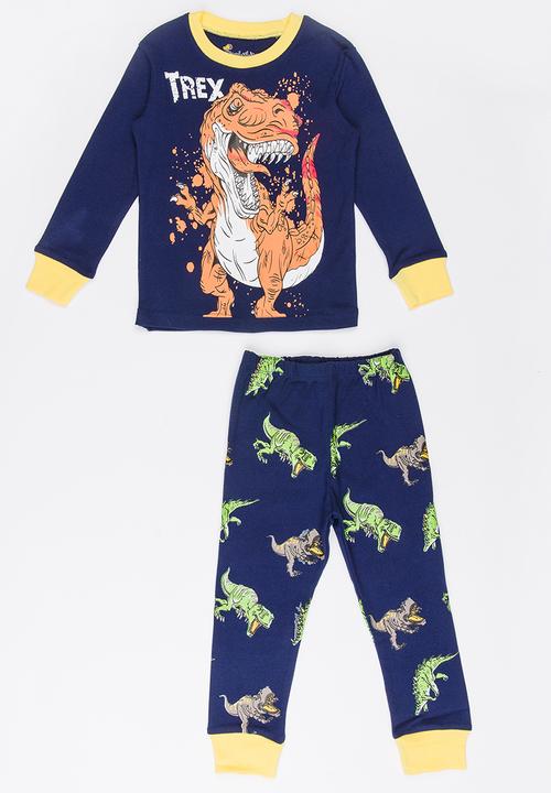 Pop Candy - Boys  Printed Sleep Sets Navy