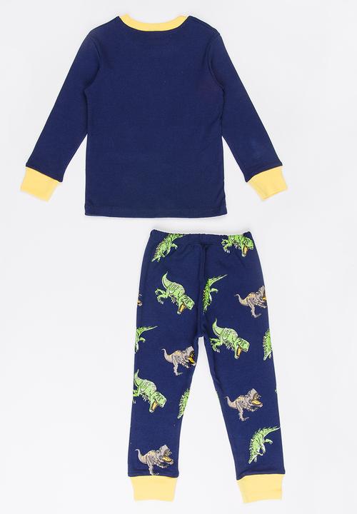 Pop Candy - Boys  Printed Sleep Sets Navy