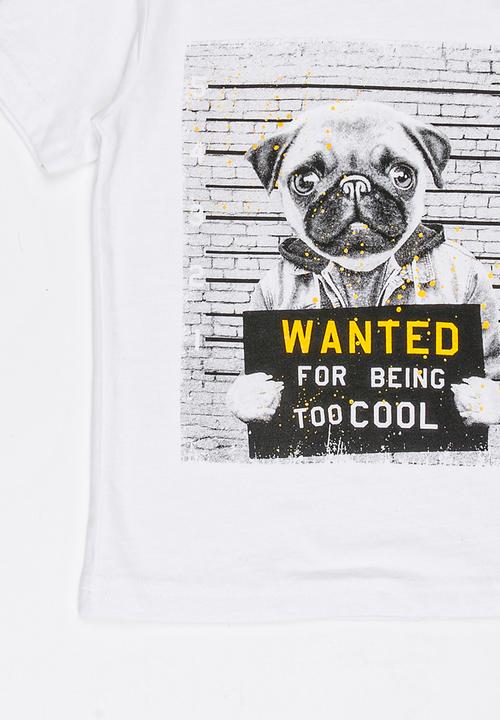 MINOTI - Printed Tee White