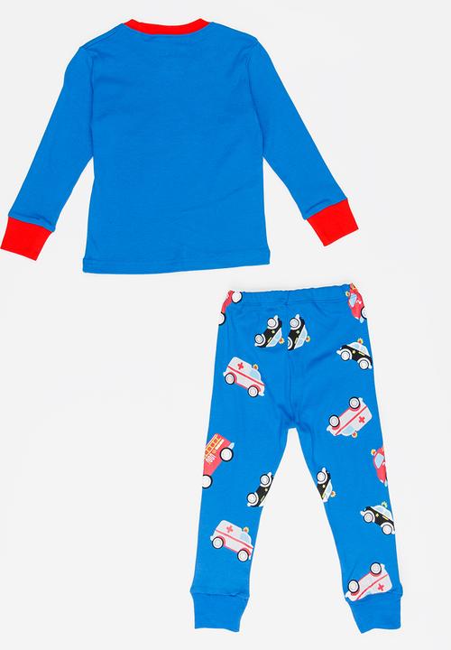 Pop Candy - Printed Pj Set Blue