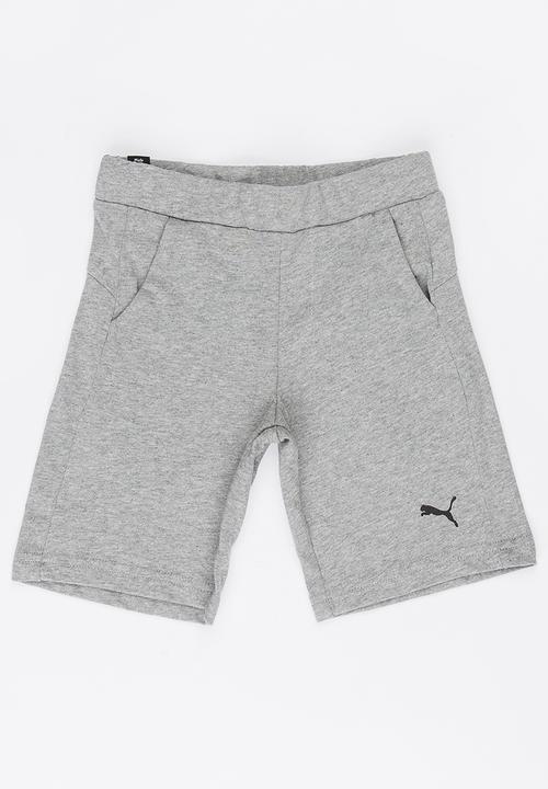PUMA - ESS Jersey 8 Shorts Grey