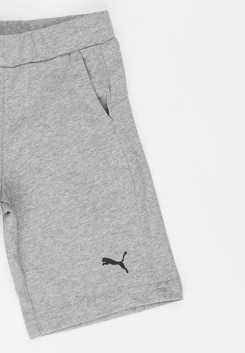 PUMA - ESS Jersey 8 Shorts Grey