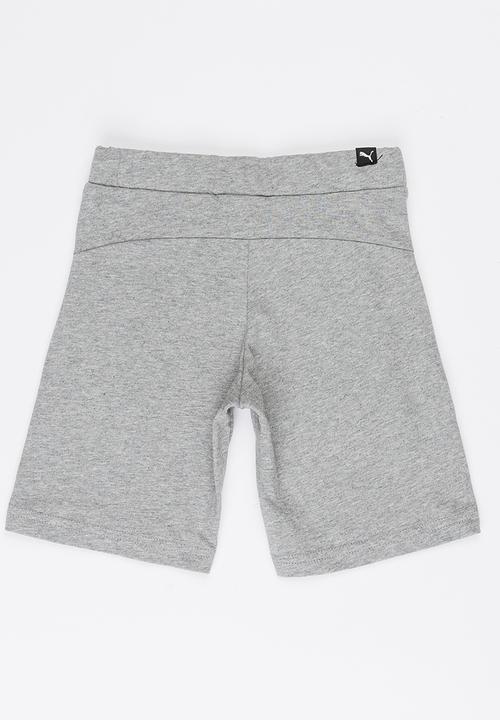PUMA - ESS Jersey 8 Shorts Grey