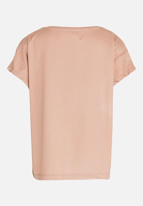 MINOTI - Metallic Loose Fit Top Rose