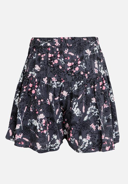 MINOTI - Floral Printed Culottes Multi-colour