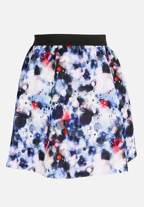 MINOTI - Printed Skater Skirt Multi-colour