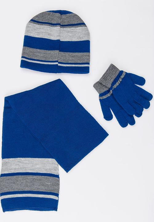 Character Fashion - Justice League 3 Piece Winter Sets Multi-colour