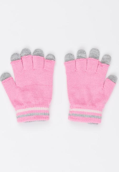 Character Fashion - Barbie 2 Pack Gloves Multi-colour