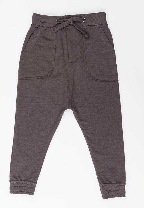 MINOTI - Enzyme Washed Slub Jogger Charcoal