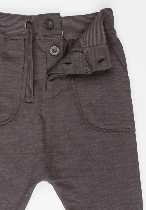 MINOTI - Enzyme Washed Slub Jogger Charcoal