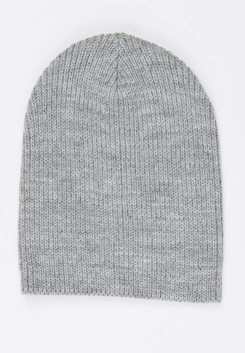 MINOTI - Ribbed Beanie Grey