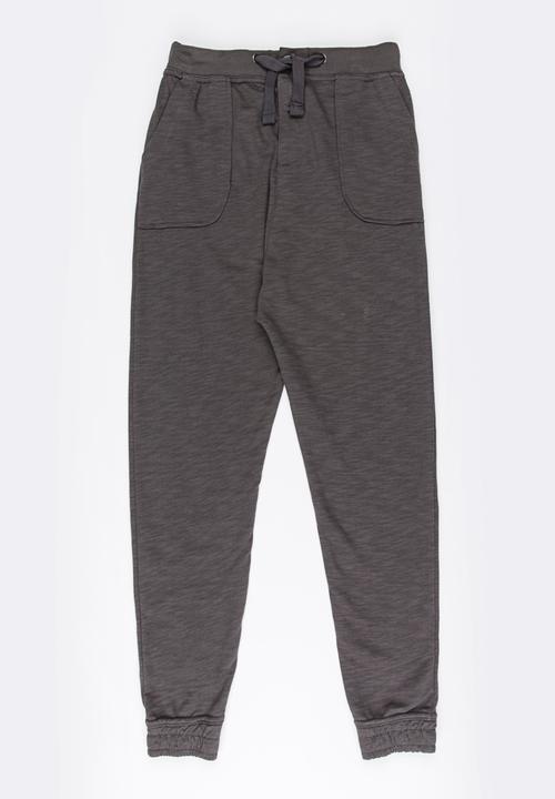 MINOTI - Enzyme Washed Slub Jogger Charcoal