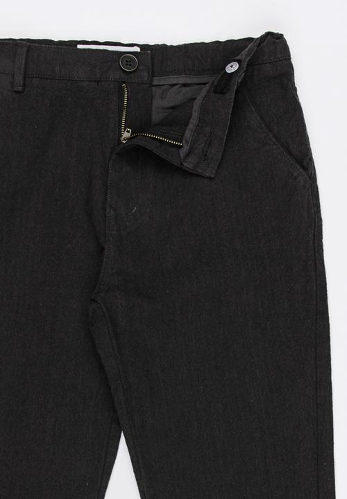 MINOTI - Pique Rolled Up Pants Charcoal