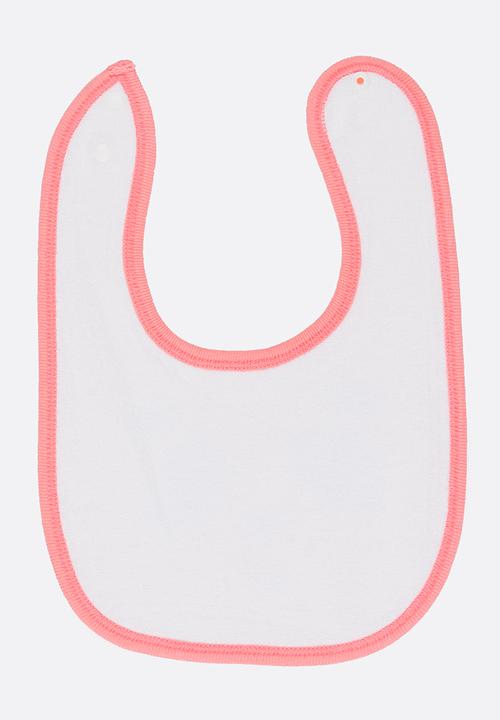 Pop Candy - Panda Print Bib Mid Pink
