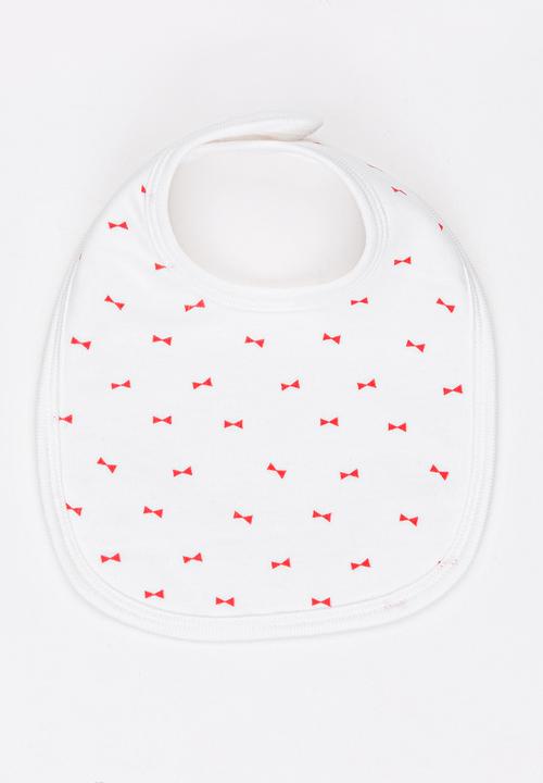 Pop Candy - Panda Print Bib White
