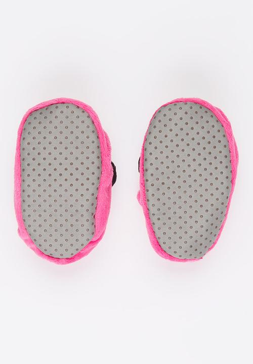 Character Baby - Minnie Mouse Booties Dark Pink
